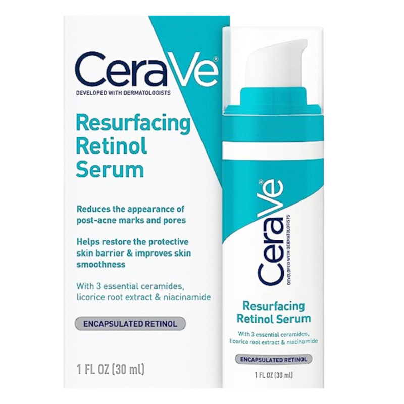 1 CeraVe Resurfacing Retinol Serum