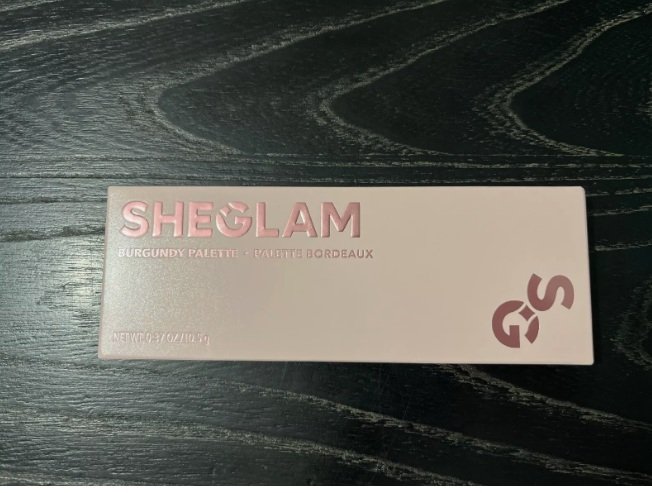 100.4 SHEGLAM Burgundy palette 12 Colores larga rosa