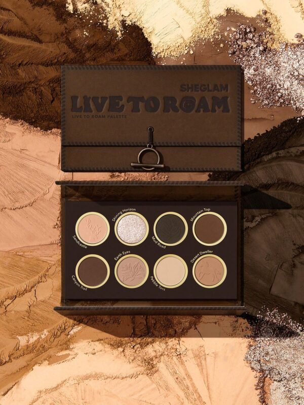 SHEGLAM Paleta Live To Roam Café