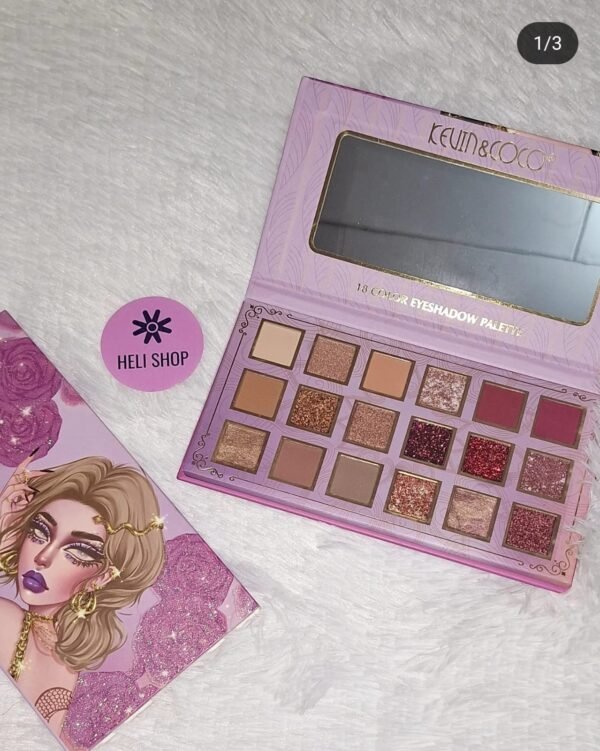 Sombras rosa Coco & Kevin