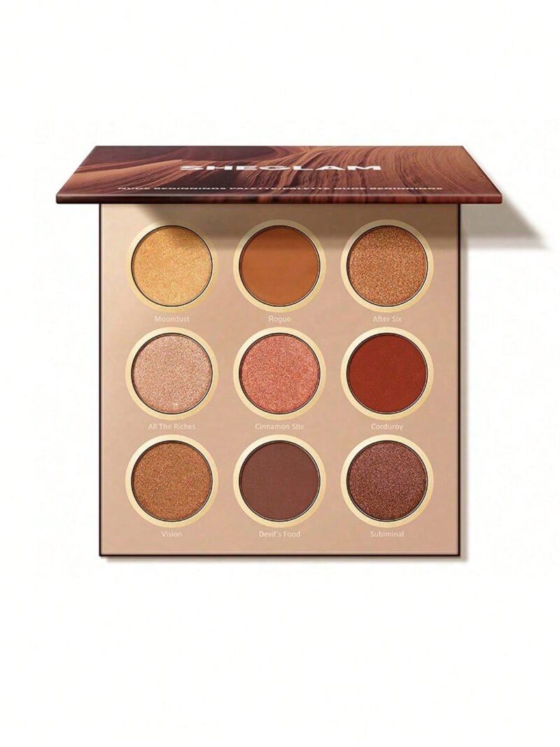 105 SHEGLAM Paleta De Sombras Nude Beginnings De 9 Colores