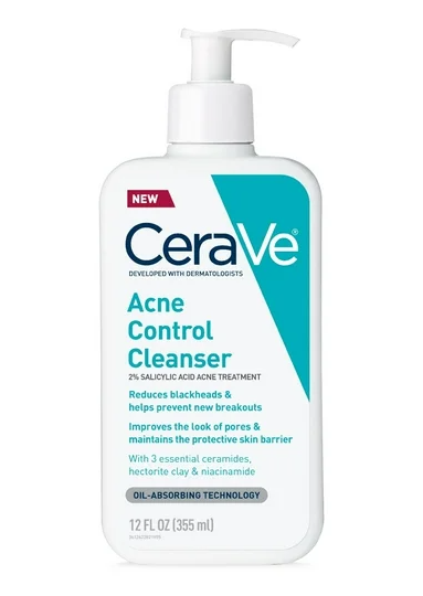 Acne control cleanser 12oz