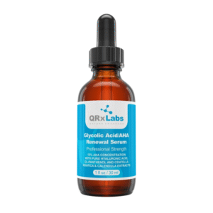 Suero facial de ácido glicólico QRxLabs