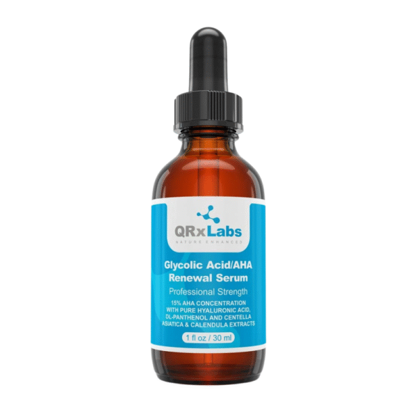 Suero facial de ácido glicólico QRxLabs