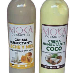 Cremas Humectantes Coco y Leche-Miel de MOKA