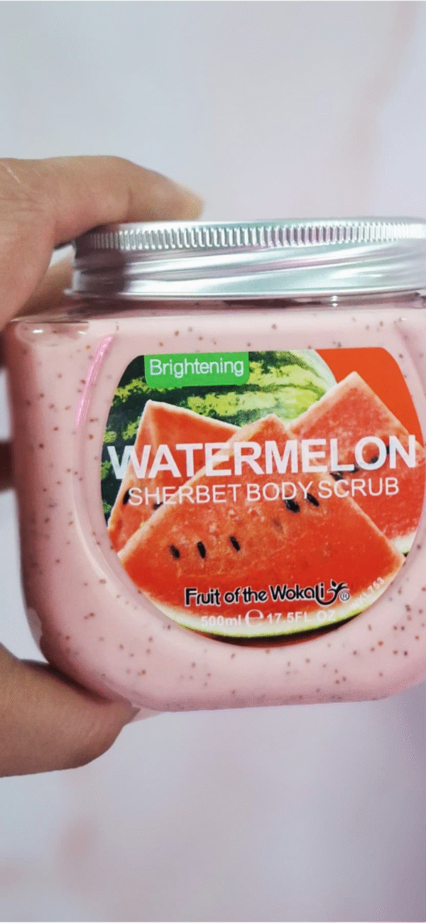 Fruit of the wokali Watermelon sherbet body scrub