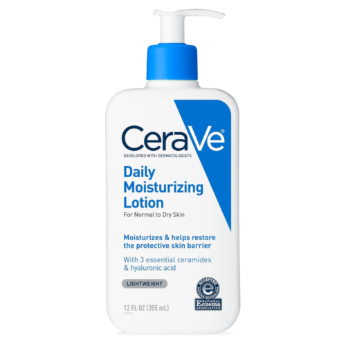 4 Cerave moisturizing lotion for normal to dry skin 12oz