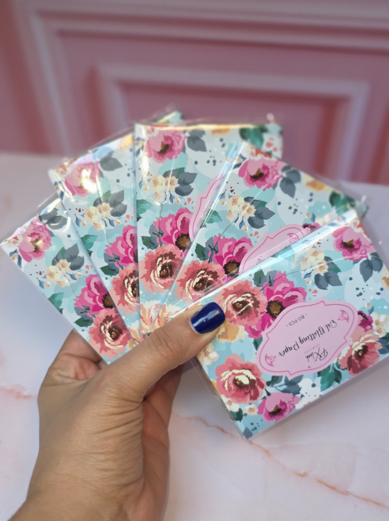 6 Papel Removedor de Grasa o Papel Absorbente
