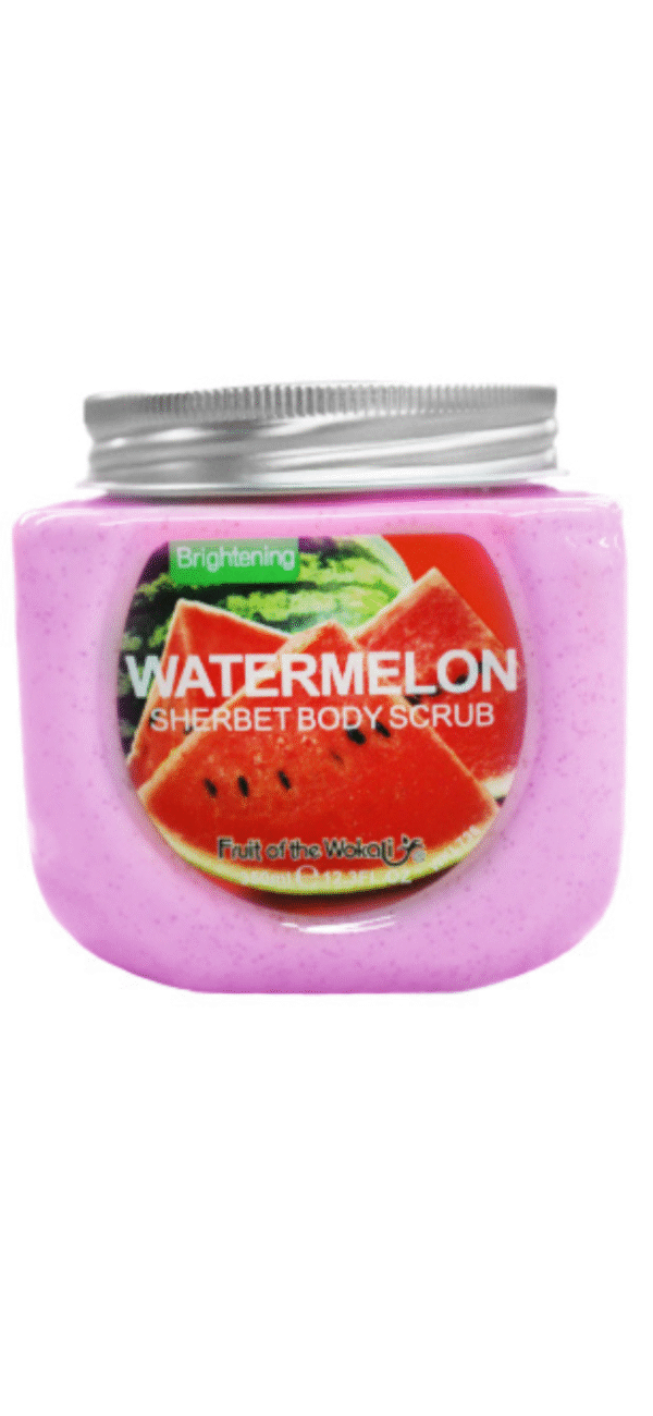 Fruit of the wokali Watermelon sherbet body scrub