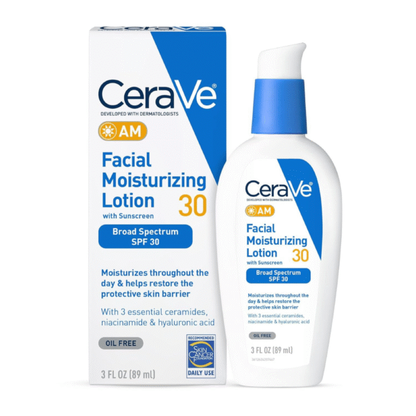 Cerave Facial Moisturizing lotion AM with sunscreen SPF30