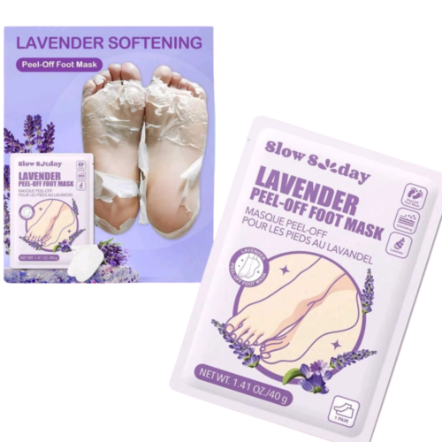 8 Mascarillas Peeling para pies Lavanda