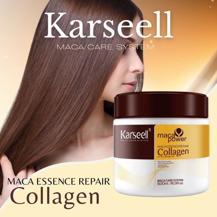 9c07ccde873fca802785543966bd5099.jpg_720x720q80 Karseell Maca Essence Repair Collagen for Dry, Damaged Hair