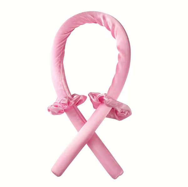 Diadema para ondas en cabello rosa