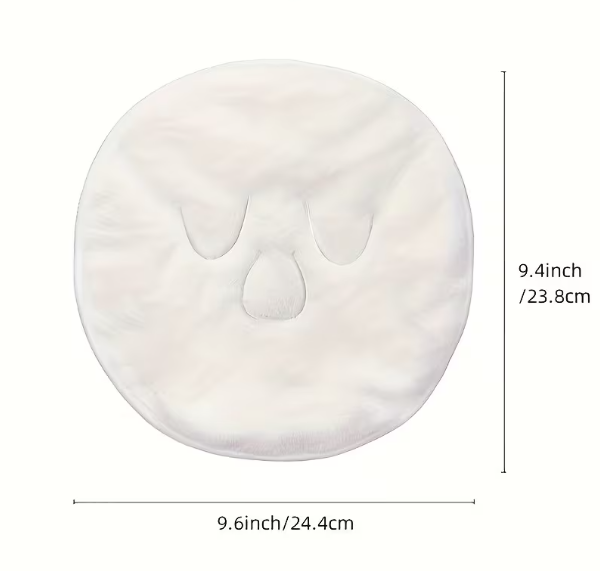 Toalla de cuidado facial reutilizable para vapor caliente y frío