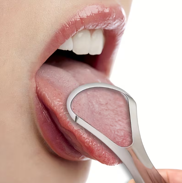 Juego de 3 Raspadores de Lengua de Acero Inoxidable