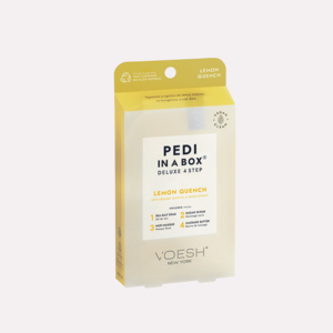 Kit 4 pasos para pedicura de pies Lemon Quench Kit 4 Pasos para Pedicura de Pies de Ushas