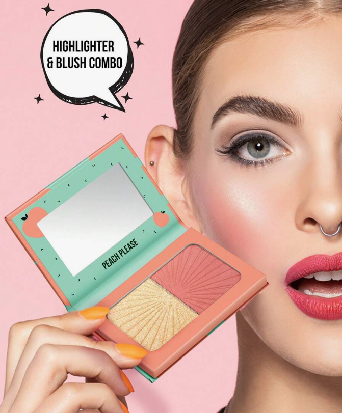 Misslyn blush e iluminador Misslyn blush e iluminador