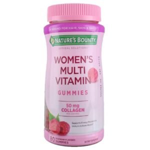 Nature's Bounty Women's Multi Vitamin 50mg Collagen, 80 gomitas