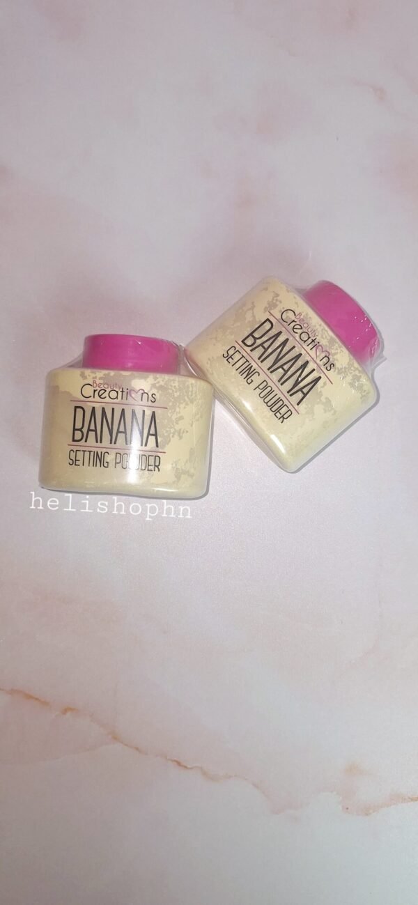 Polvos sueltos banana de Beauty Creations