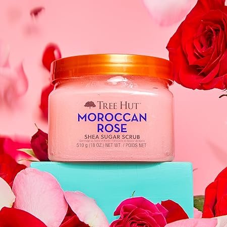 Tree Hut Moroccan Rose shea sugar scrub
