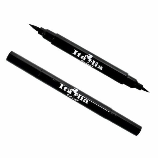 Delineador en plumón doble en liquido italia deluxe