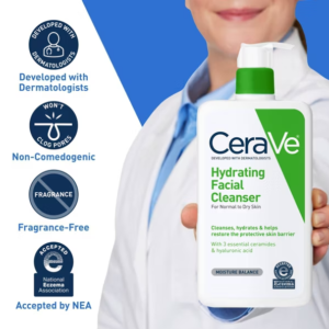 {6EF02842-9CB4-4727-A5F0-D1D4AA7040E2} Hydrating facial cleanser for normal to dry skin cerave 12oz