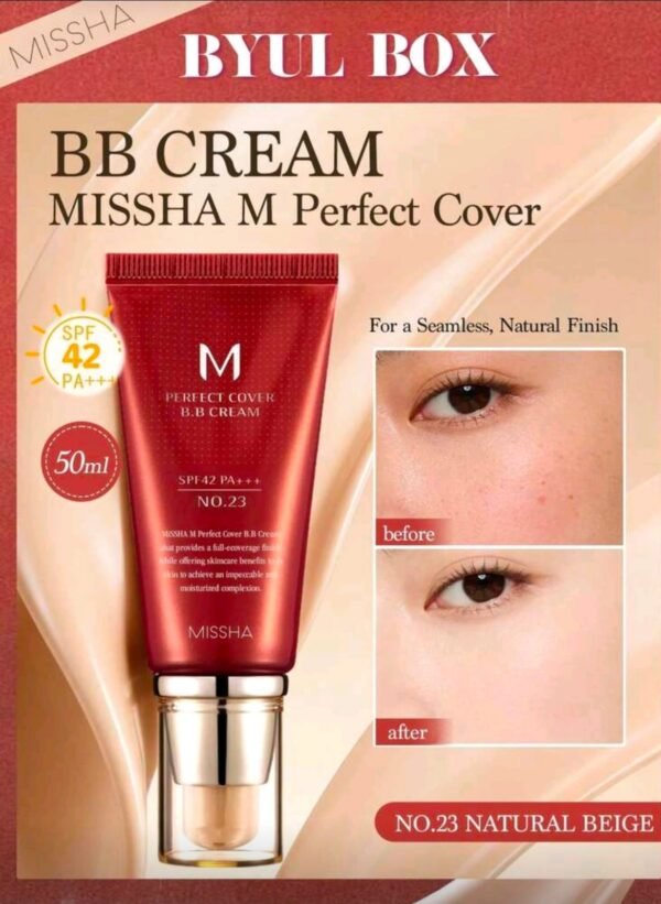 Perfect cover BB cream SPF 42+++ No 23