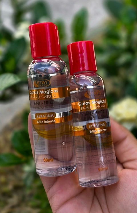 gotas cabello Gotas mágicas para el cabello con keratina 60ml