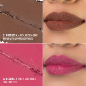 1 y 2 Italia Deluxe Locked in Place Matte Lippies