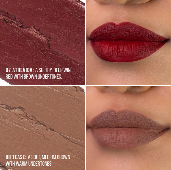 7 y 8 Italia Deluxe Locked in Place Matte Lippies