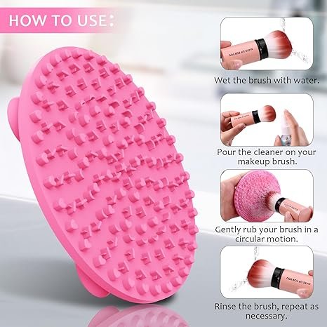 Goma limpiadora de brochas