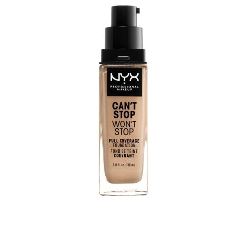 NYX Can’t Stop Won’t Stop Foundation Buff | Base Líquida Mate de Alta Cobertura
