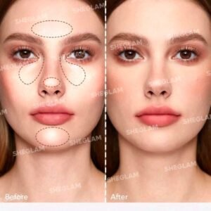 SHEGLAM Baked Glow Setting Powder Translucent | Polvos Sueltos Fijador Translúcido