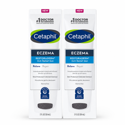 ChatGPT Image 23 may 2026, 08_03_23 Cetaphil Eczema Restoraderm Itch Relief Gel 2 oz | Gel para Eczema, Picazón y Piel Sensible
