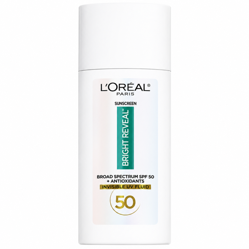 ChatGPT Image 23 may 2026, 09_23_07 (11) L’Oréal Paris Bright Reveal Daily UV Lotion SPF 50 1.7 oz| Protector Solar Facial SPF 50 con Antioxidantes para Manchas