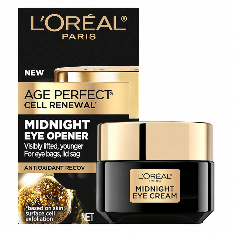 ChatGPT Image 23 may 2026, 09_23_12 (16) L’Oréal Paris Age Perfect Cell Renewal Midnight Eye Opener Cream 0.5 oz| Crema para Contorno de Ojos para Piel Madura y Mirada Cansada