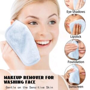 Set de 3 Toallas Desmaquillantes Reutilizables para Maquillaje