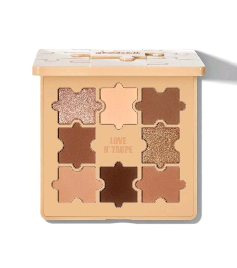 tonos SHEGLAM Love N’ Taupe | Paleta de Sombras Neutras 8 Tonos