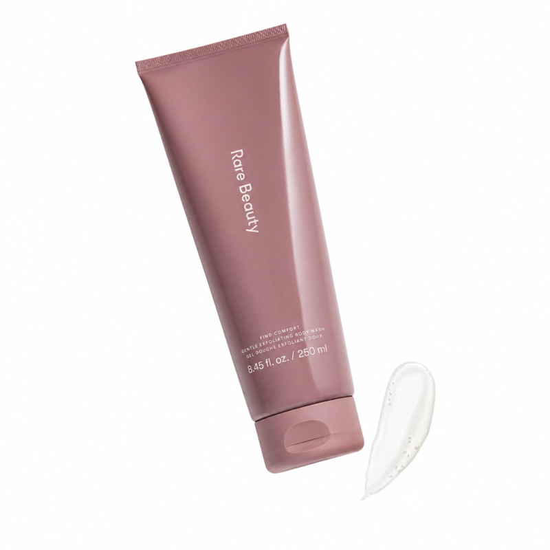 ChatGPT Image 17 jun 2026, 19_19_47 (10) Rare Beauty Find Comfort Gentle Exfoliating Body Wash 250ml | Gel Corporal Exfoliante Rare Beauty para Piel Suave y Renovada