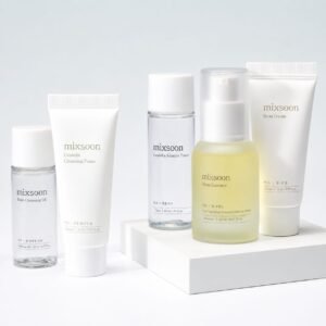 Mixsoon Pure Glow Essentials Set Mini Rutina Coreana de Skincare 5 Pasos