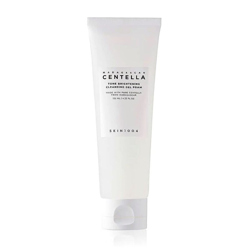 SKIN1004 Madagascar Centella Tone Brightening Cleansing Gel Foam 125 ml | Limpiador Iluminador Coreano