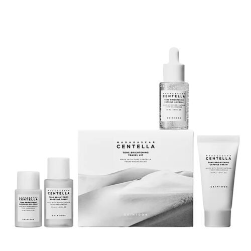 SKIN1004 Madagascar Centella Tone Brightening Travel Kit 4 pcs | Kit Coreano Mini Iluminador