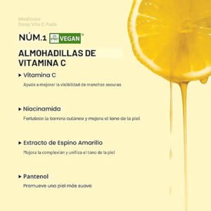 18_medicube_deep_vita_c_ingredientes Medicube Deep Vita C Pad 70 Pads | Pads Coreanos con Vitamina C para Manchas y Luminosidad