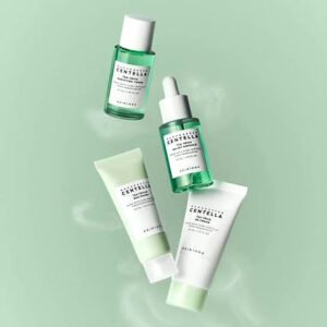 SKIN1004 Madagascar Centella Tea-Trica Travel Kit 4 pcs | Kit Coreano Mini para Piel con Imperfecciones