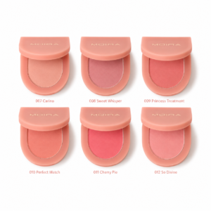 Moira Love Blur Blush en 6 Tonos | Rubor Cream-to-Powder Moira de Acabado Mate Difuminado para Mejillas