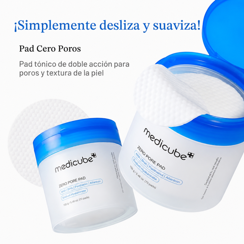 ChatGPT Image 26 jul 2026, 01_15_25 (4) Medicube Zero Pore Pad 2.0 2025 Version 70 Pads | Pads Coreanos para Poros y Control de Grasa