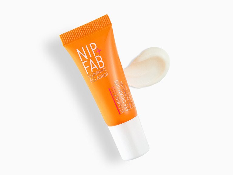 NIP + FAB Vit C Fix Eye Cream 10% Mini 4ml | Crema para Contorno de Ojos con Vitamina C