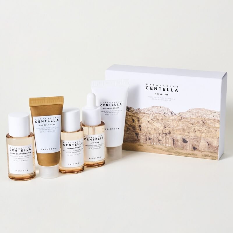 SKIN1004 Madagascar Centella Travel Kit Renewed 1 Set | Kit Coreano Mini Calmante con Centella