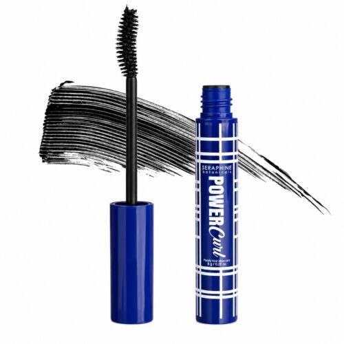 Seraphine Botanicals Power Curl Mascara | Máscara de Pestañas para Volumen y Rizo