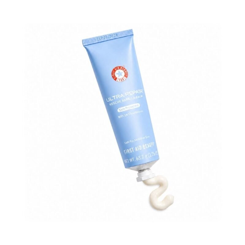 5 First Aid Beauty Ultra Repair Rescue Barrier Balm 2.25 oz | Bálsamo Reparador para Barrera de la Piel Seca